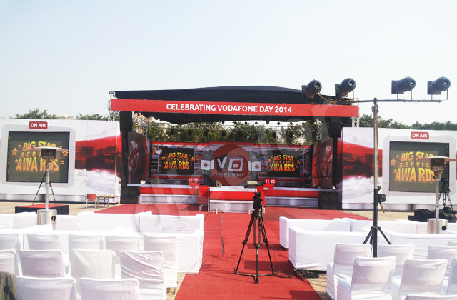 德彩LED显示屏闪耀全球移动电话大亨沃达丰 德彩LED显示屏闪耀全球移动电话大亨沃达丰