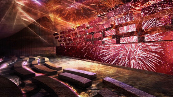 展示中国实力 联腾科技承接2015米兰世博会最大LED屏