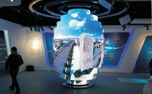 创意为王――康硕展LED异形屏集锦