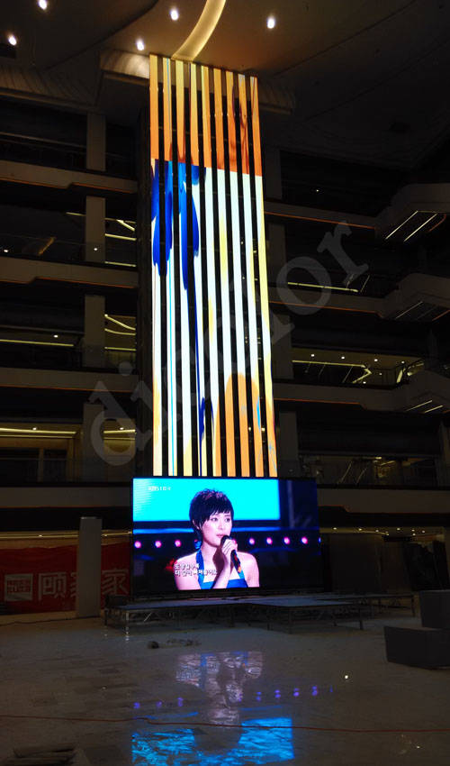 怡景丽家开业 德彩233㎡LED大屏精彩助阵