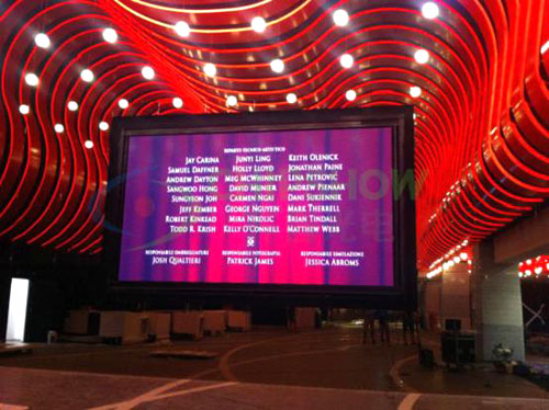 齐普光电室内 LED屏落户Bucharest