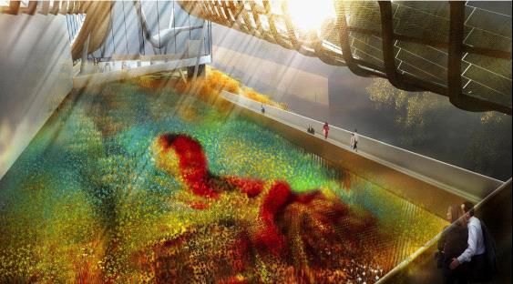 2015米兰世博会中国馆 创显精心打造LED创意麦穗屏 2015米兰世博会中国馆 创显精心打造LED创意麦穗屏