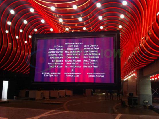 齐普光电室内高清P5 LED显示屏落户罗马尼亚首都