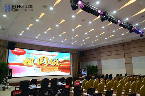 开启新视界　明和LED大屏助力“祖国颂”大赛