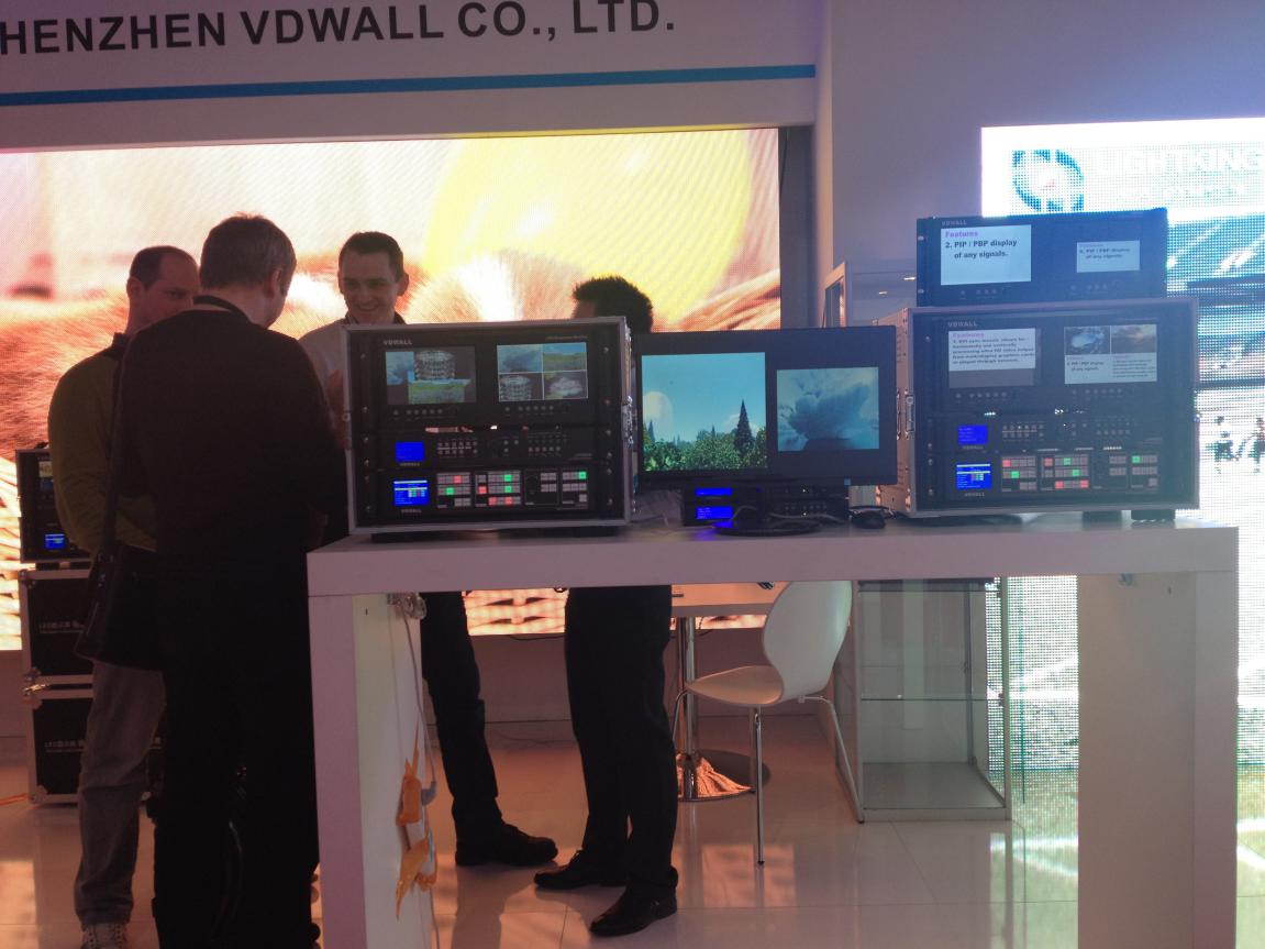 唯奥视讯完美亮相荷兰ISE展 样机展会上售罄