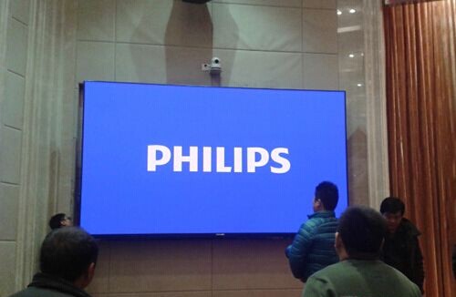 飞利浦成功打造首例超大尺寸壁挂LED商用显示器项目