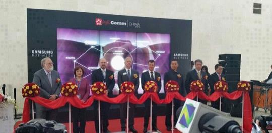 2015 InfoComm展 康硕展LED创意屏获观众大赞