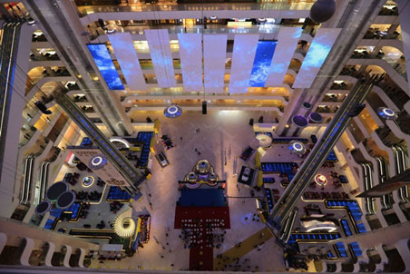 创显光电带您看光立方LED城灯光秀