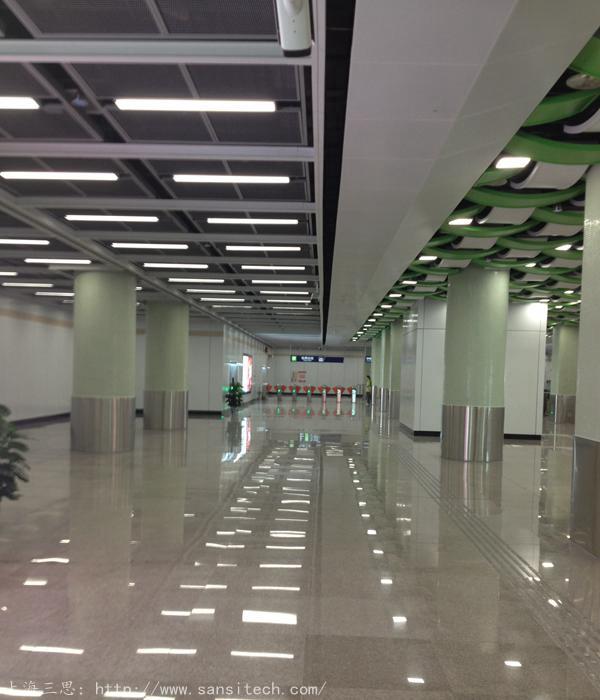 上海三思LED灯点亮南京地铁10号线 已完美运行半年