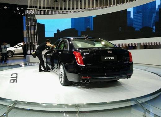 创显LED显示屏亮相2015上海国际车展