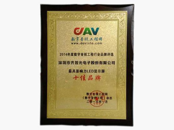 双料冠军：齐普光电荣获LED行业两大奖项