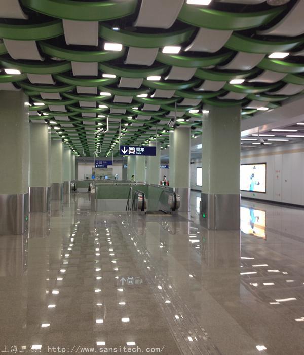 上海三思LED灯点亮南京地铁10号线 已完美运行半年