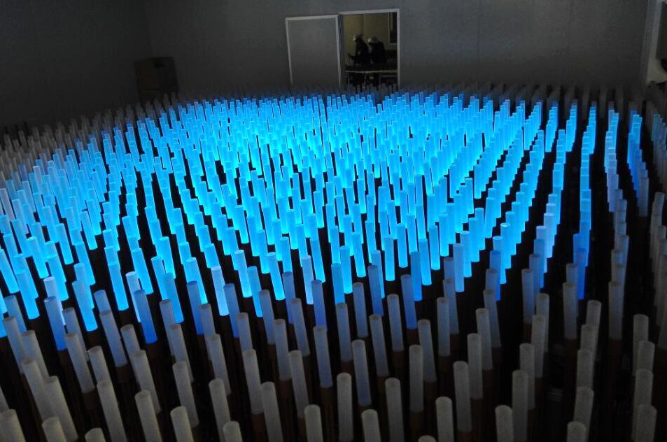 2015米兰世博会中国馆：创显LED麦穗屏进入老化阶段