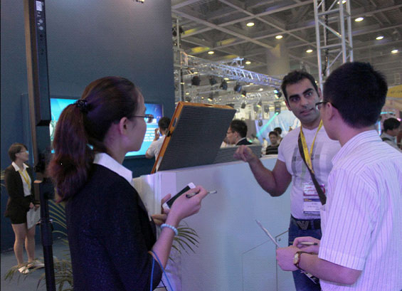 德彩M1舞台租赁屏GETShow展秀出清晰好色彩