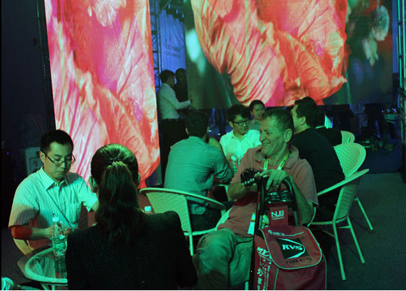 德彩M1舞台租赁屏GETShow展秀出清晰好色彩