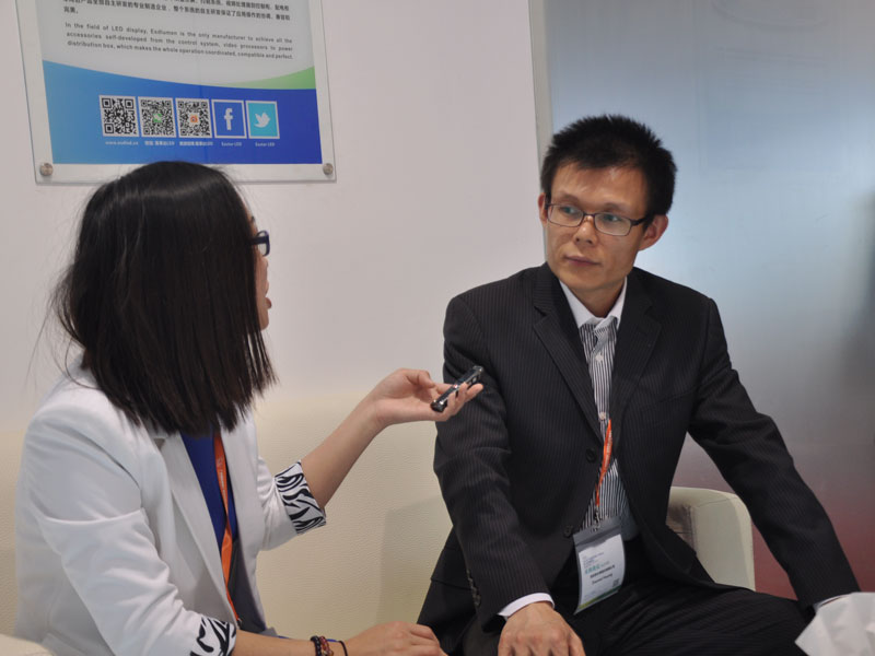 易事达首款3D显示控制系统闪耀ISLE展 LED屏变身3D SO EASY