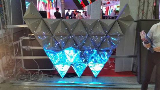 明兴光LED异形屏全国LED展会巡展