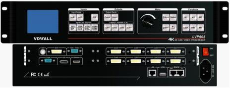 首款LED显示屏4K2K处理器LVP608上市 唯奥视讯率先迈入4K时代