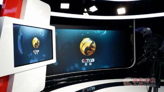 奥拓电子小间距LED显示系统点亮央视财经频道新演播大厅