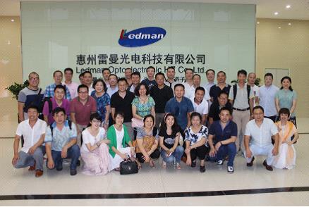 战略合作伙伴走进雷曼 小间距合作事业起航