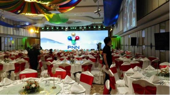 艾比森LED租赁屏产品S3用于柬埔寨PNN电视台开业晚宴 艾比森LED租赁屏产品S3用于柬埔寨PNN电视台开业晚宴