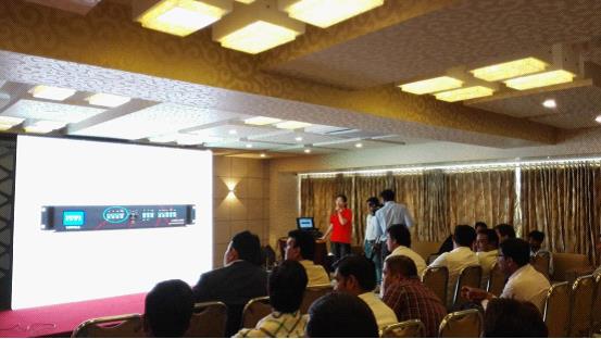 唯奥视讯印度PALM展及产品交流活动获得圆满成功