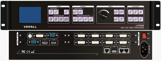 唯奥视讯LVP608 4K2K-LED视频处理器应用示例