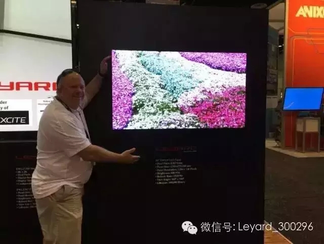 P0.7mm超微间距量产丨利亚德创美国InfoComm 2015 小间距记录