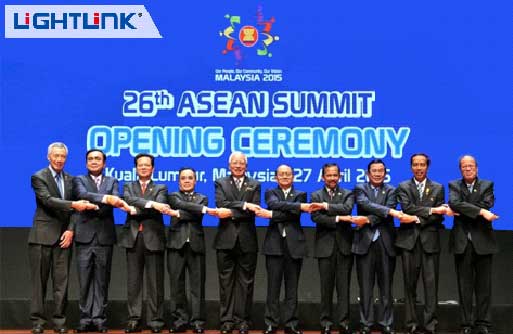 雷凌显示屏惊艳亮相东盟峰会