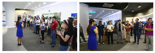 战略合作伙伴走进雷曼 小间距合作事业起航