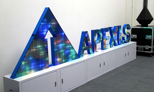 康硕展视频标识,让城市更靓丽