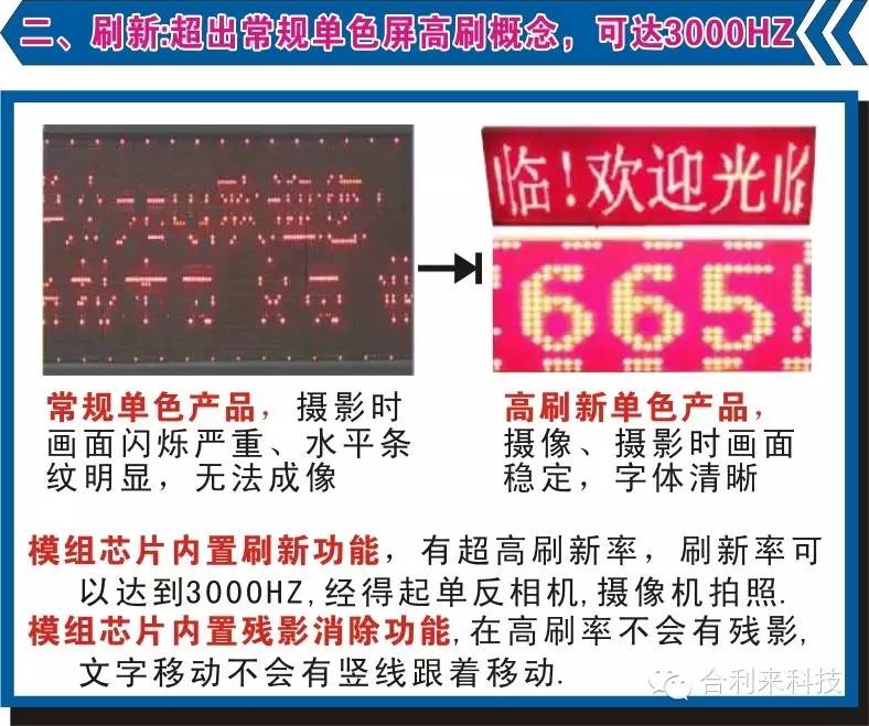 合利来“终结者系列”单色屏横空出世 横扫LED单色屏日落全球风暴