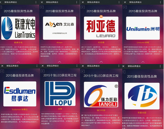 慧聪品牌盛会上演LED显示屏行业版“百里挑一”你敢参加吗？