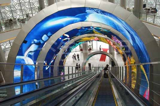 异形屏开拓LED显示屏发展新方向