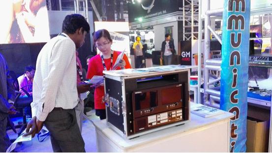 唯奥视讯印度PALM展及产品交流活动获得圆满成功