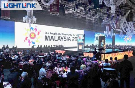 雷凌显示屏惊艳亮相东盟峰会