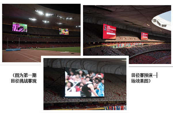 田径世锦赛的见证者--丽晶光电节能LED显示屏