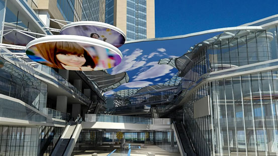 立翔慧科案例欣赏：不仅仅是制造 LED天幕该更具创意