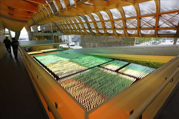 米兰世博会中国馆 创显两万多根LED麦秆完美阐释“中国智造”