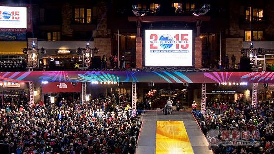 2015高山滑雪世界锦标赛 立翔慧科地砖屏经历极寒天气考验