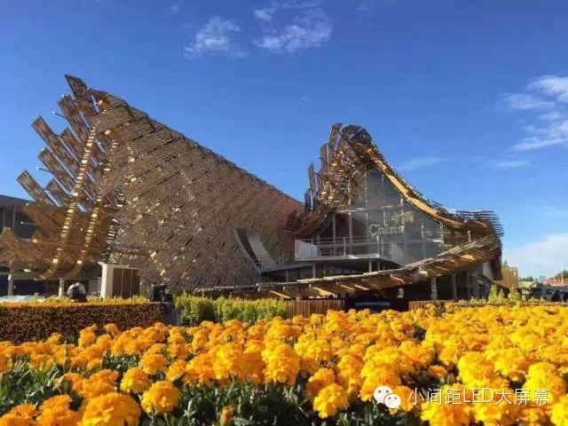 百年米兰世博会 LED显示屏扎堆应用领略中国馆之美!