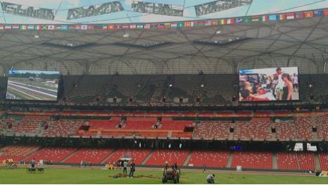 唯奥视讯携手丽晶打造世界田径锦标赛鸟巢节能LED屏 唯奥视讯携手丽晶打造世界田径锦标赛鸟巢节能LED屏