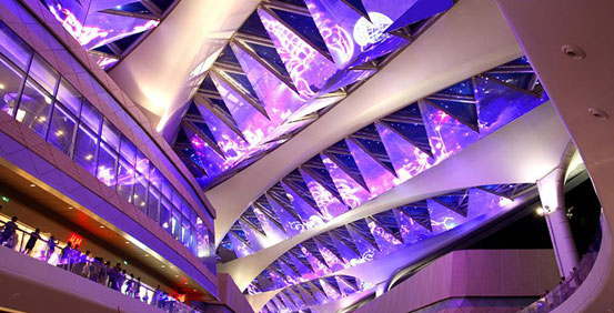 立翔慧科案例欣赏：不仅仅是制造 LED天幕该更具创意