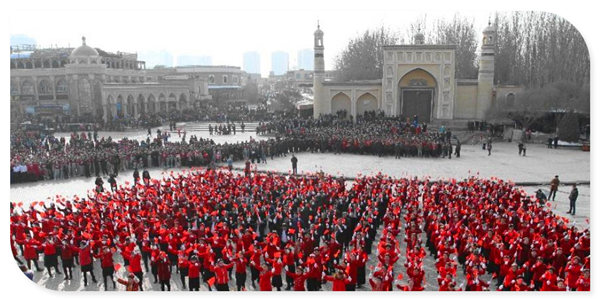 历史名城换新颜 强力巨彩内弧型LED显示屏闪耀新疆