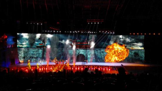 唯奥视讯助力厦门老院子民俗风情园打造360度实景剧场