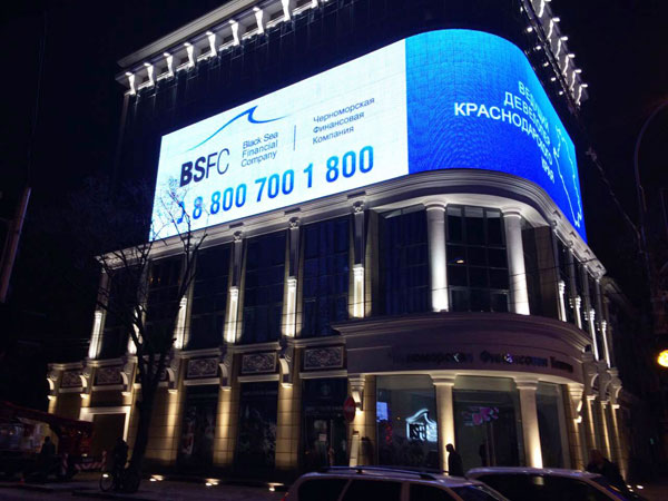 LED灯条显示屏构建城市地标建筑的关联性