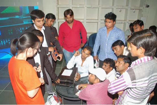 唯奥视讯印度PALM展及产品交流活动获得圆满成功