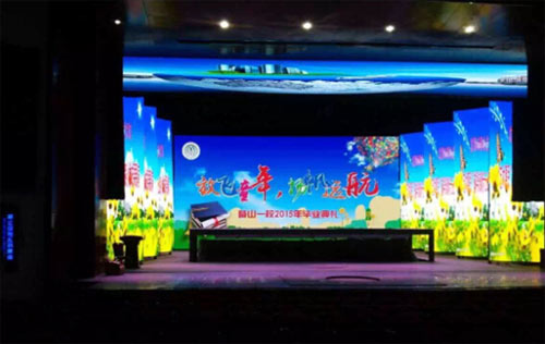 迈锐LED屏助力沈阳皇姑北陵军人俱乐部升级改造工程