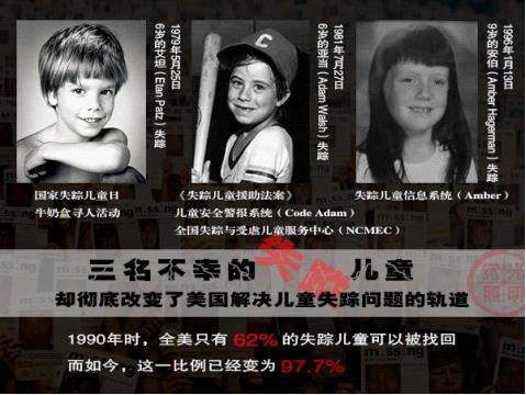 看美国如何防儿童被拐卖？户外LED大屏显作用