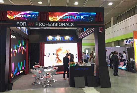 2015雷凌风靡韩国KOBA展 舞台租赁LED屏力压群雄